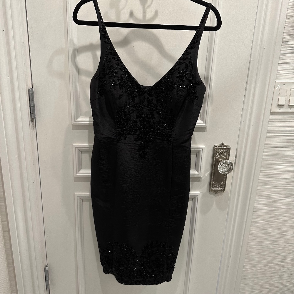 Sue Wong sequin evening dress
